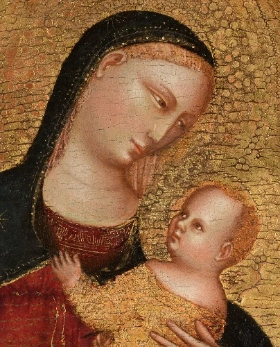 The exchange of looks between mother and child