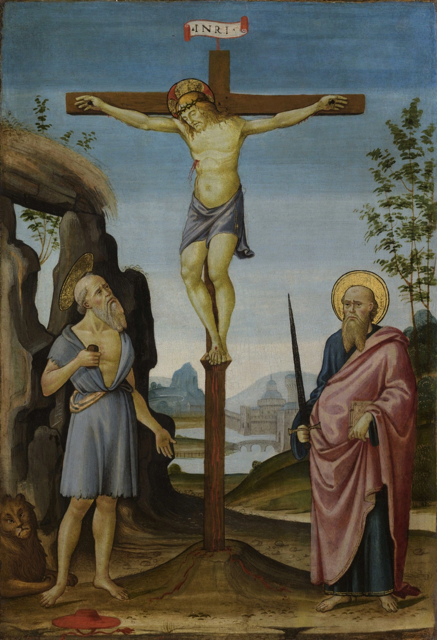 Crucifixion by the Master of the Legend of Apollo and Daphne