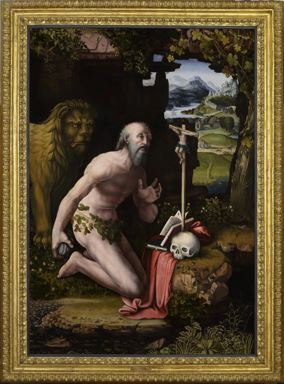 Saint Jerome in Penitence by an anonymous Leonardesque painter