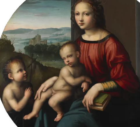 The Virgin, Child and Saint John