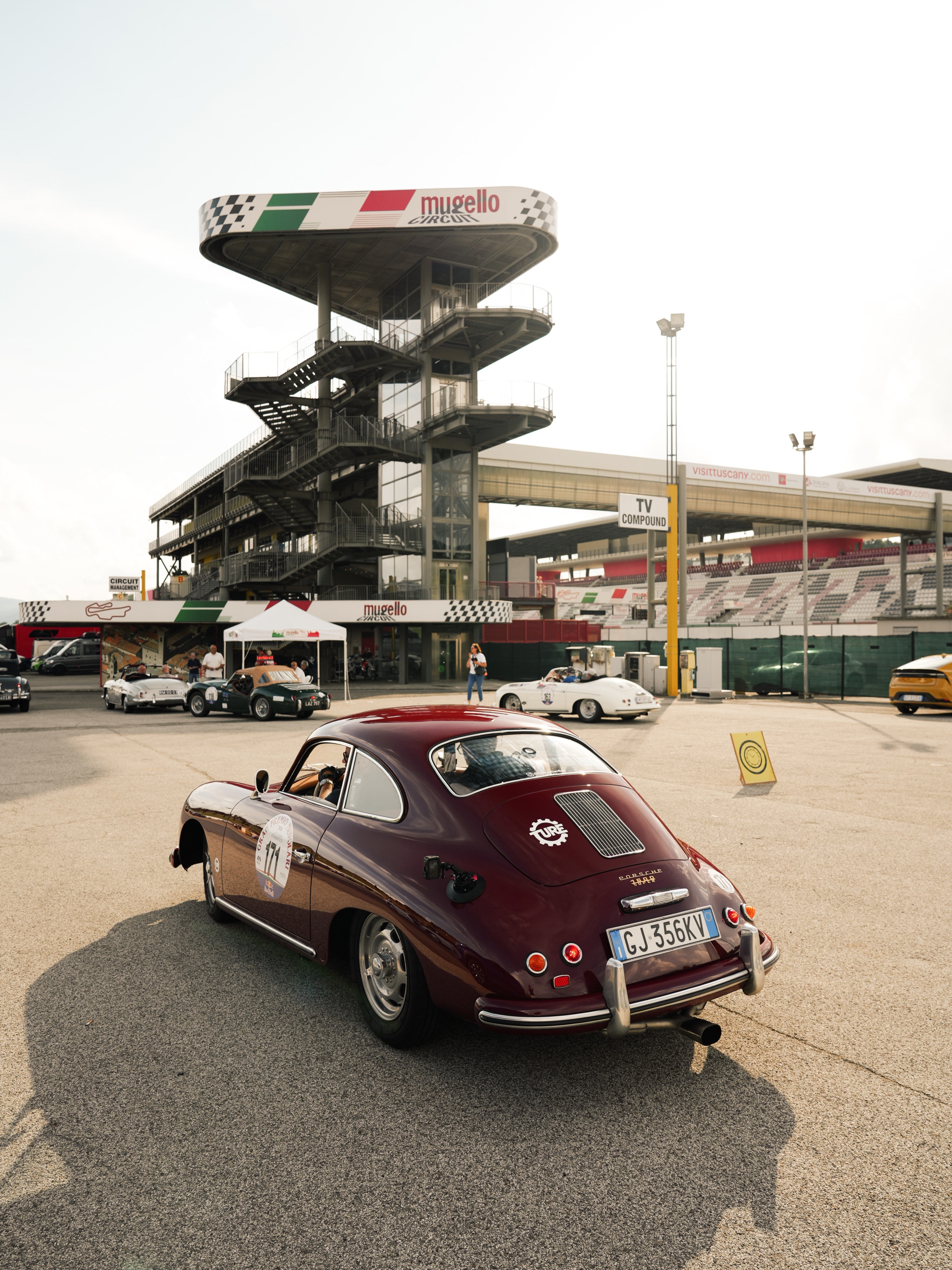 Princess Grace at Mugello during the Gran Premio Nuvolari