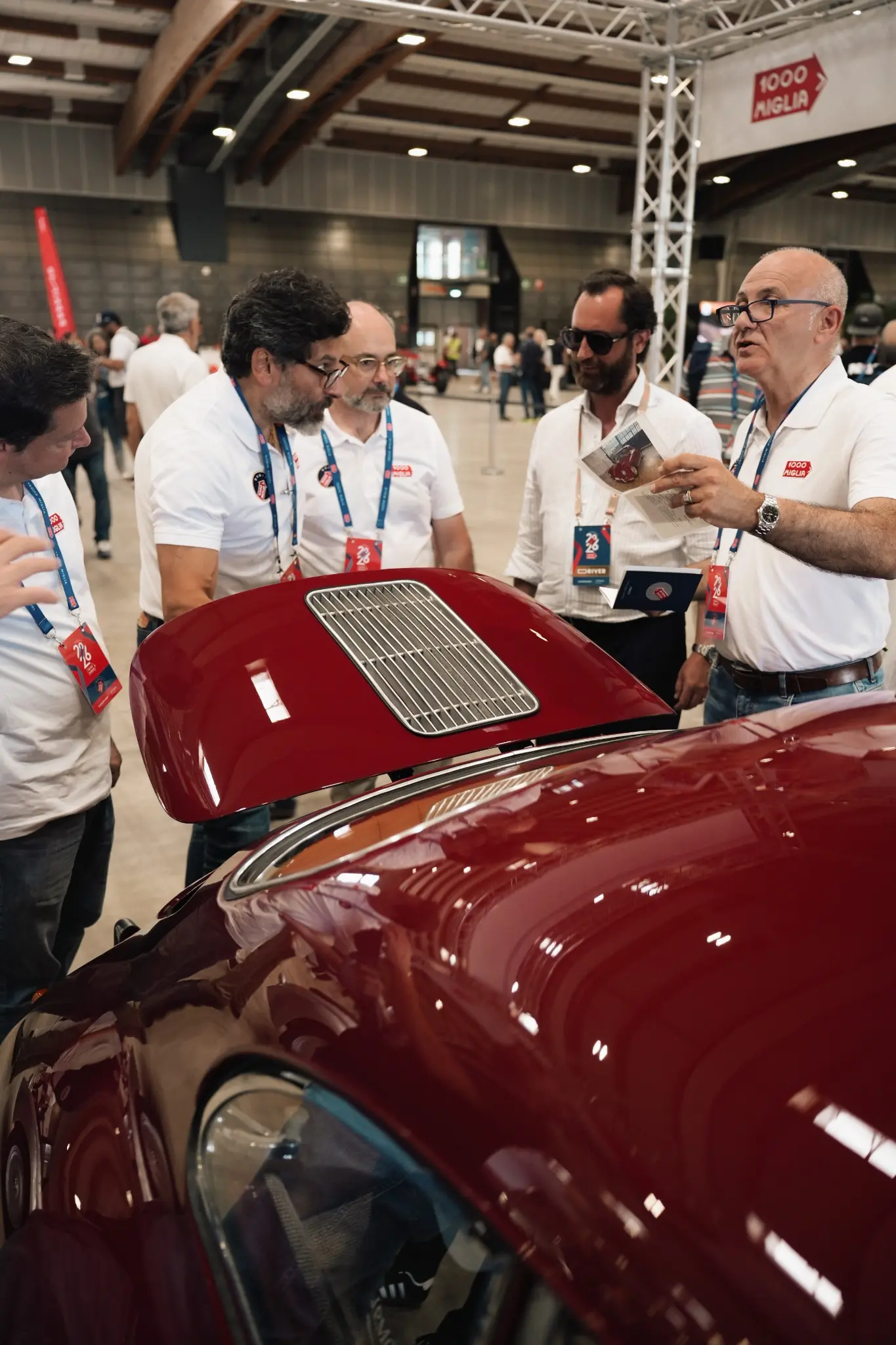 TURE at the 1000 Miglia 2026 technical checks